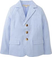 Hope & Henry Boys' Organic Seersucker Suit Jacket, Kids