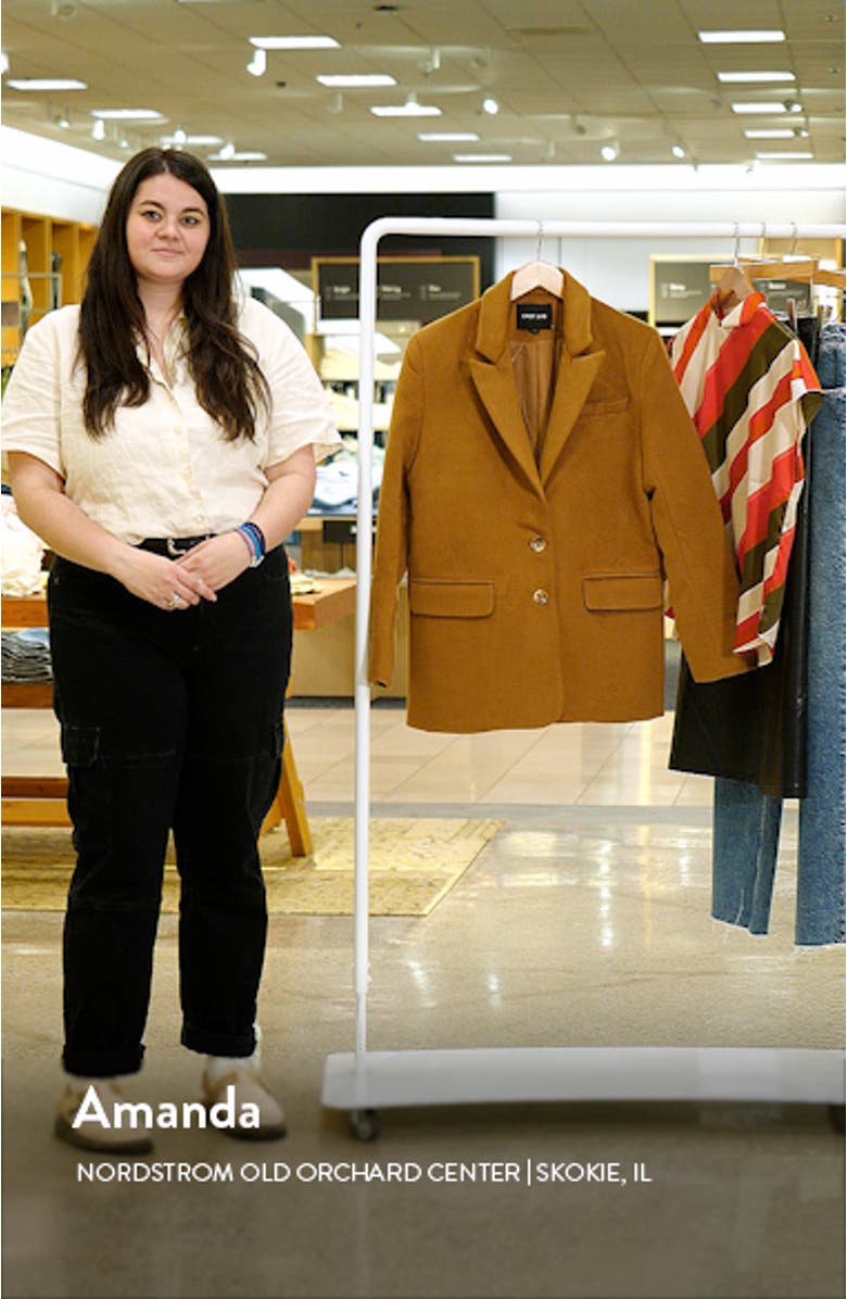 Oversize Single Breasted Blazer, sales video thumbnail