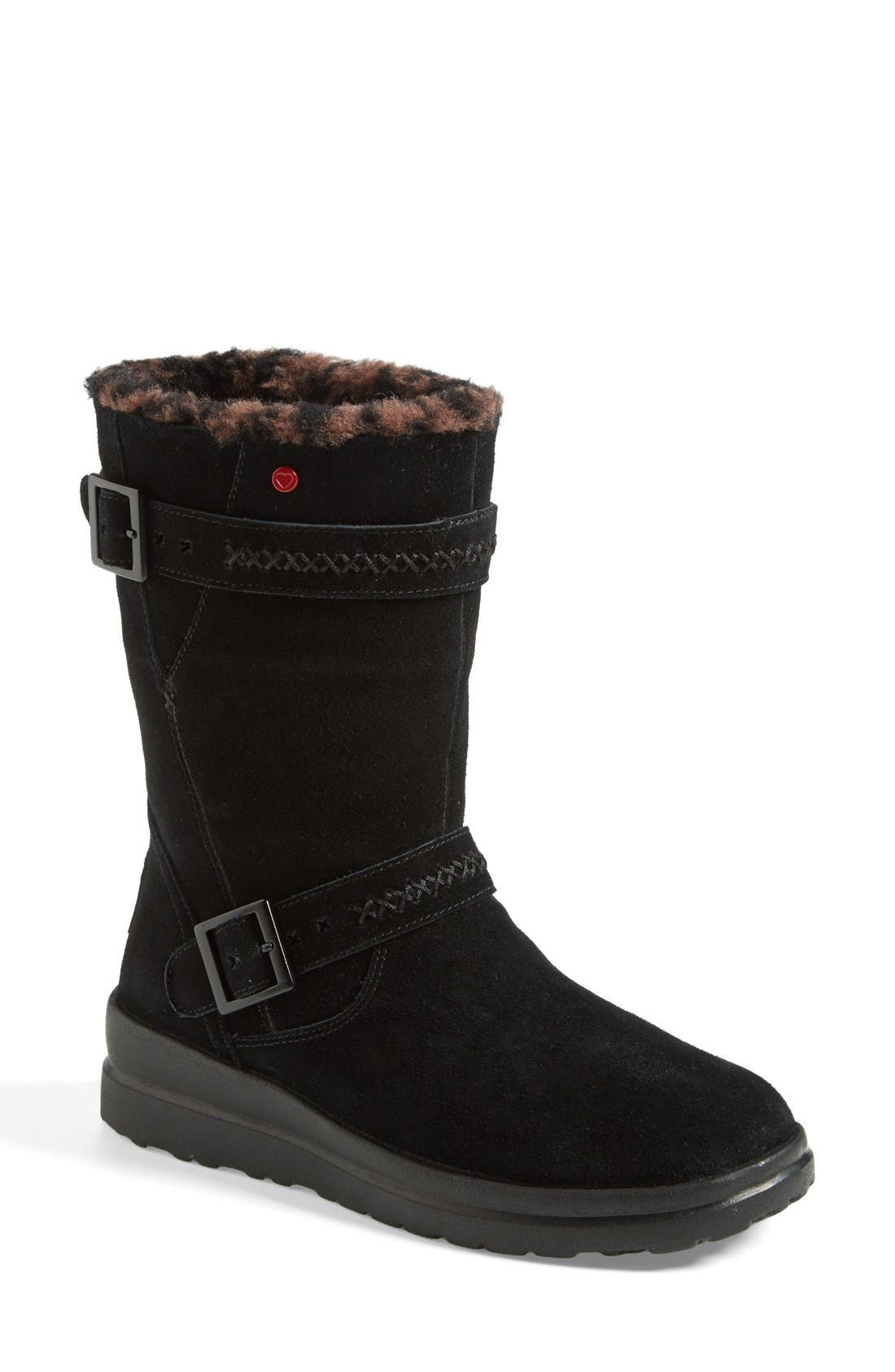 I Heart UGG<sup>™</sup> by UGG<sup>®</sup> Australia 'I Heart Moto' Boot, Main, color, 
