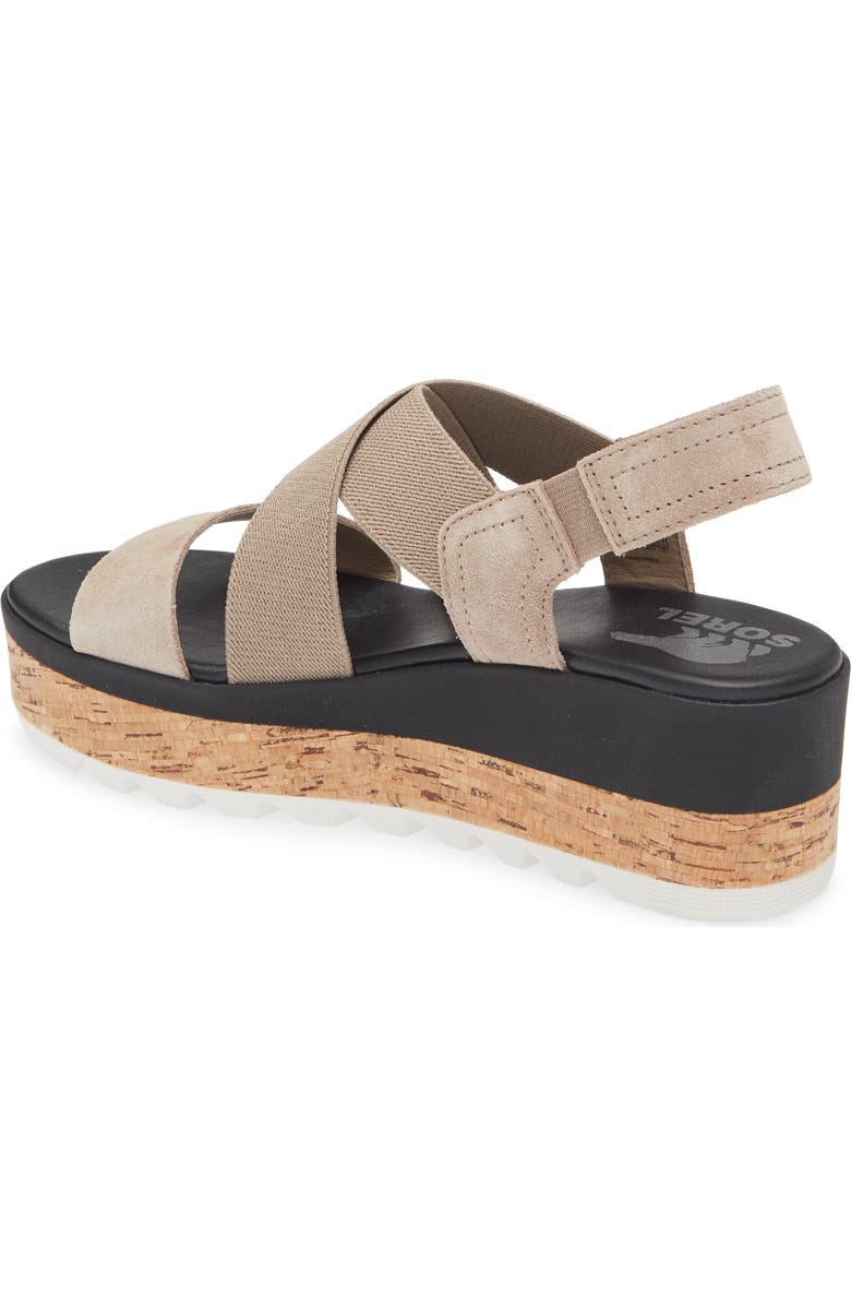 SOREL Cameron Flatform Slingback Sandal, Alternate, color,