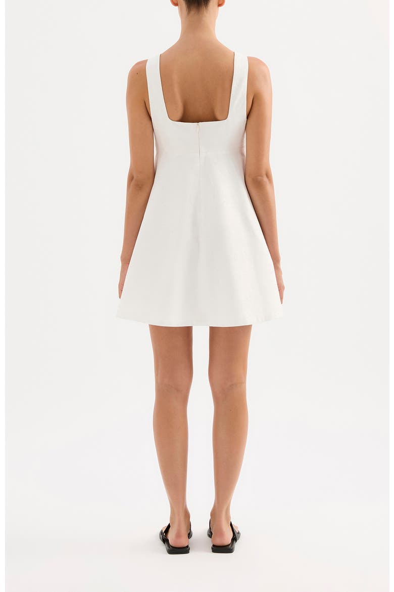 Selene Mini Dress, Alternate, color, White