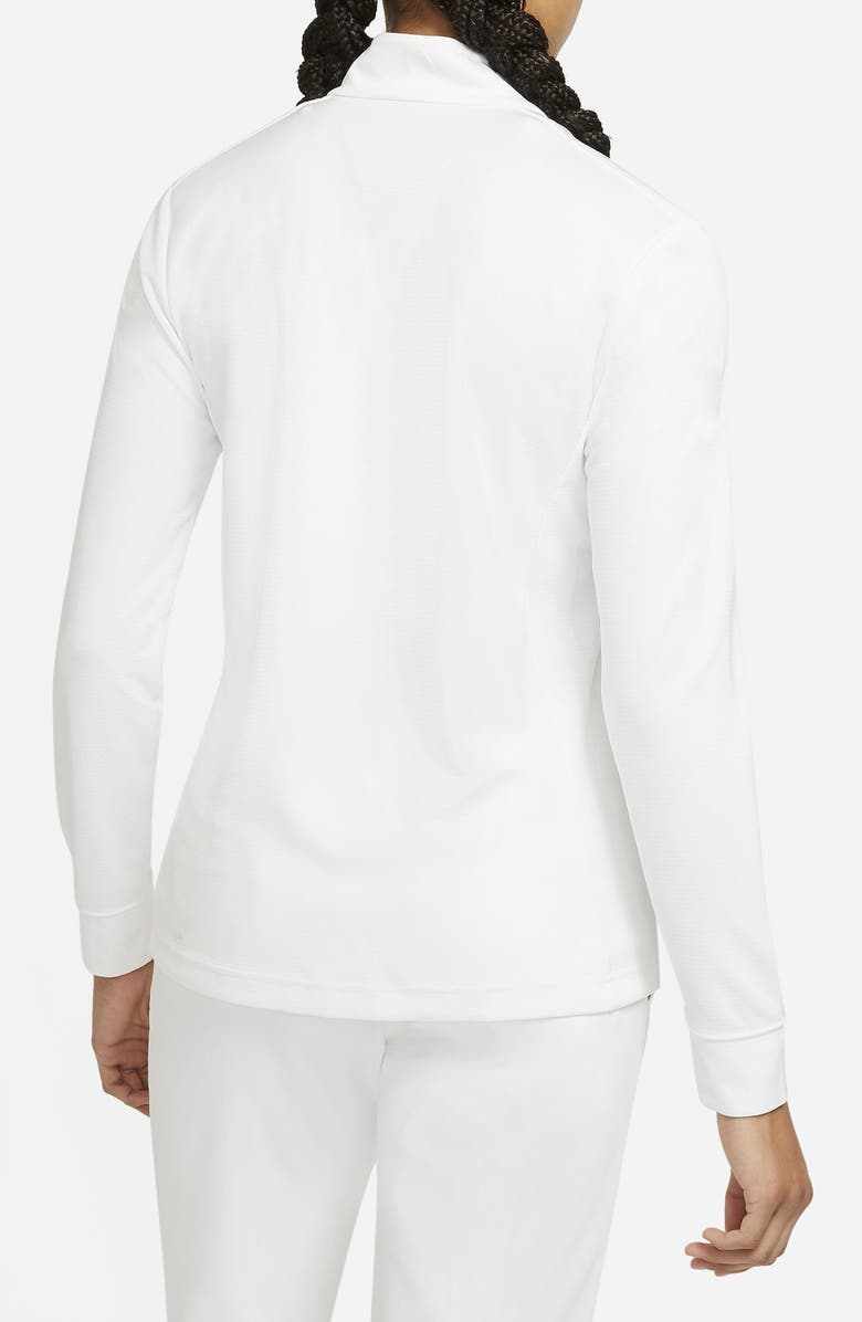 Nike Golf UV Victory Dri-FIT Half Zip Golf Pullover, Alternate, color, White/ Black