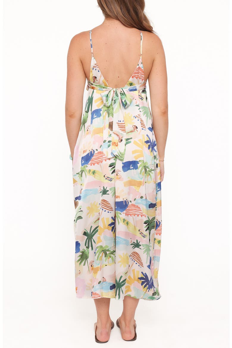 Jess Halter Neck Jumpsuit, Alternate, color, CREAM RESORT ISLE