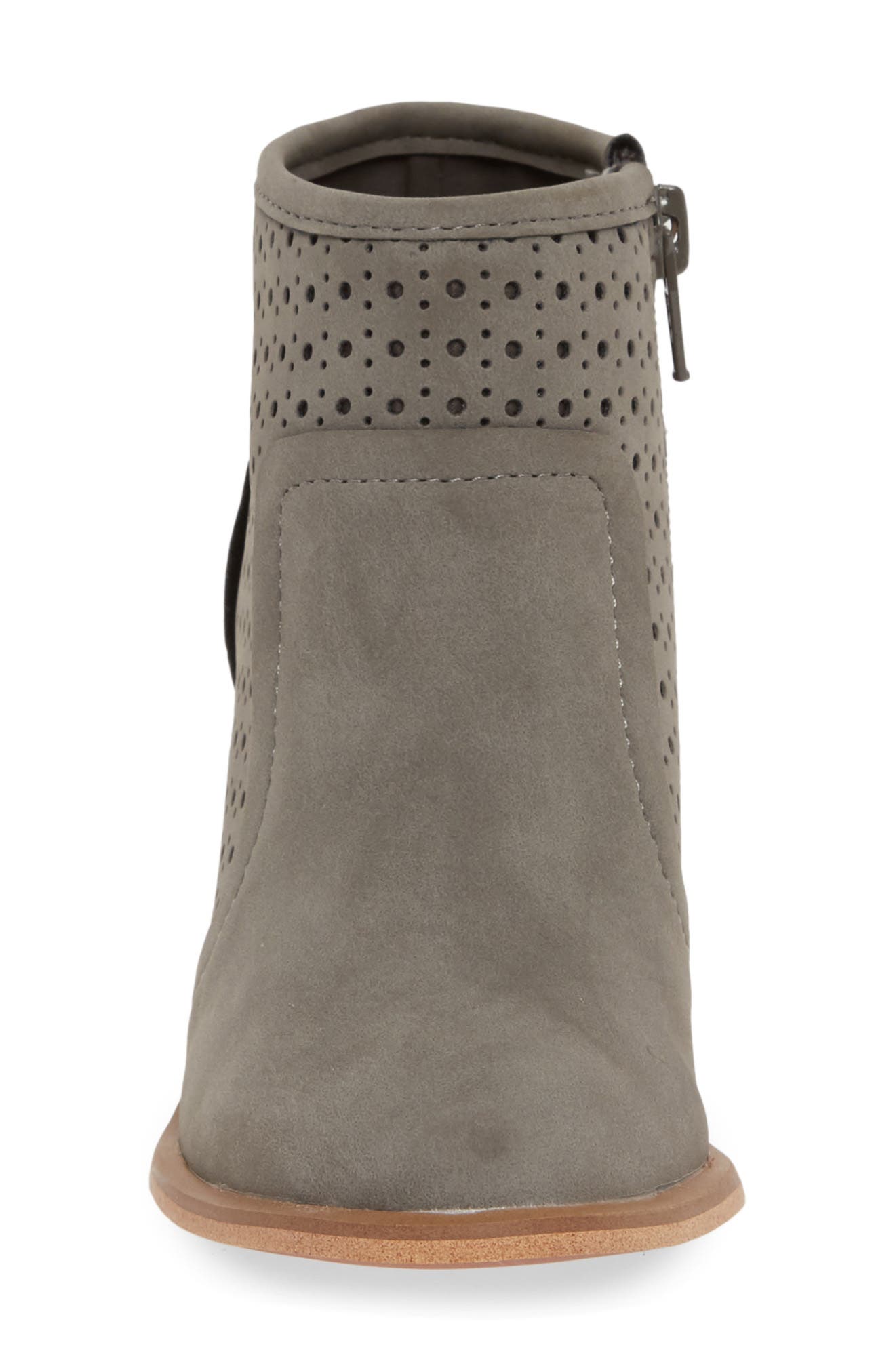 Treasure & Bond Perforated Block Heel Bootie, Alternate, color, 