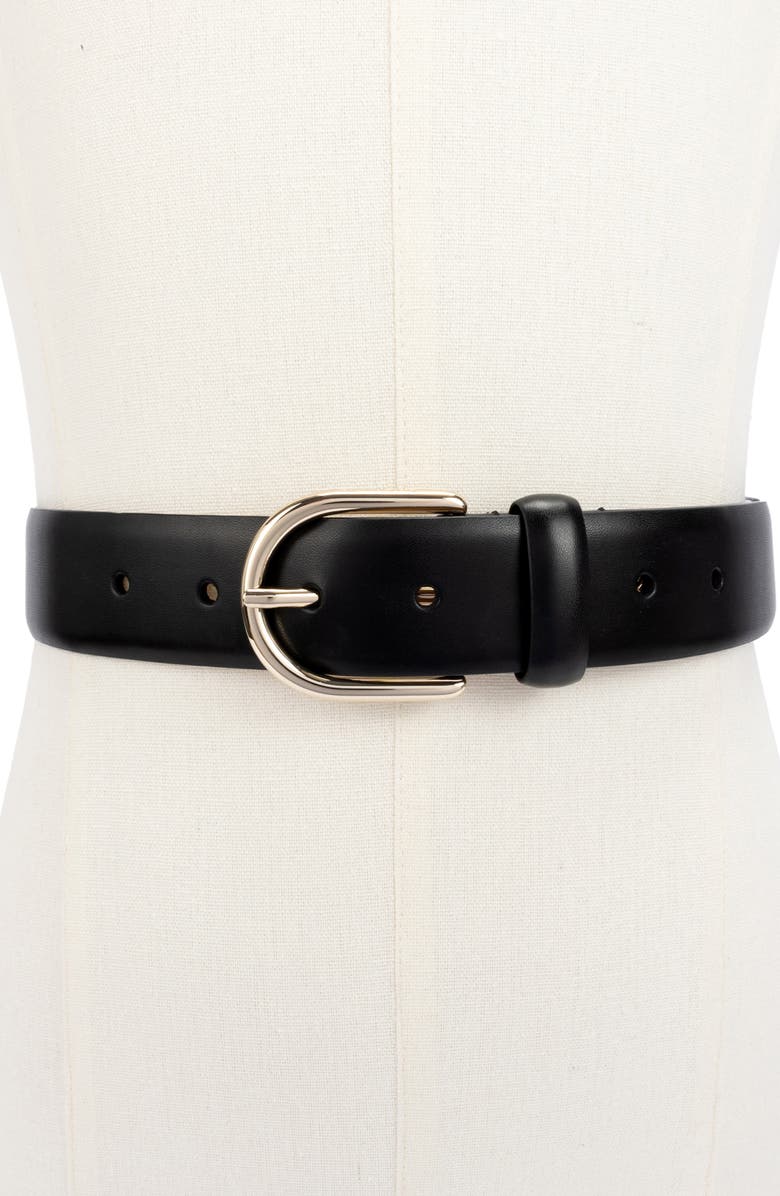 Kate Spade New York feather edge belt, Alternate, color, 
