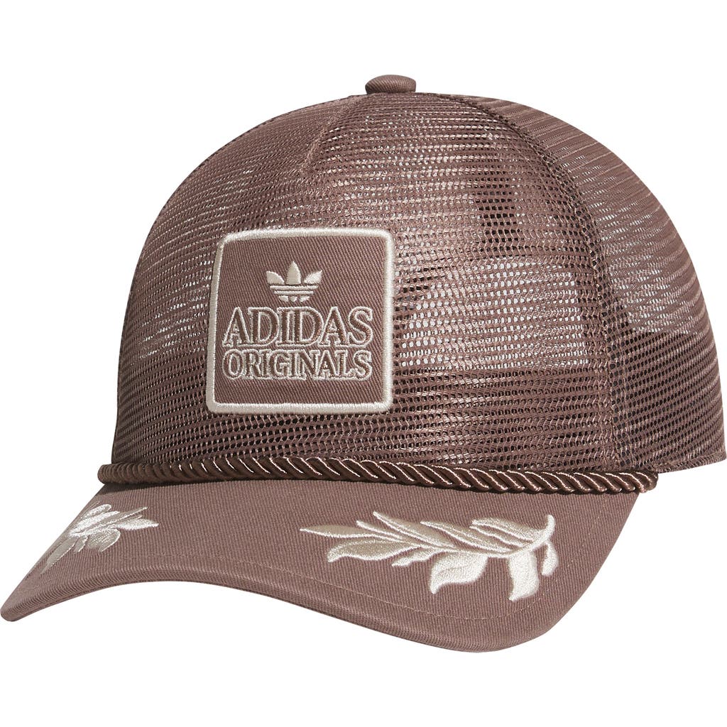 Adidas Originals Adidas Gender Inclusive Major Mesh Trucker Cap In Brown