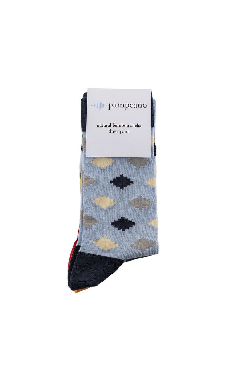 pampeano Men's Socks - Triple Pack, Alternate, color, 
