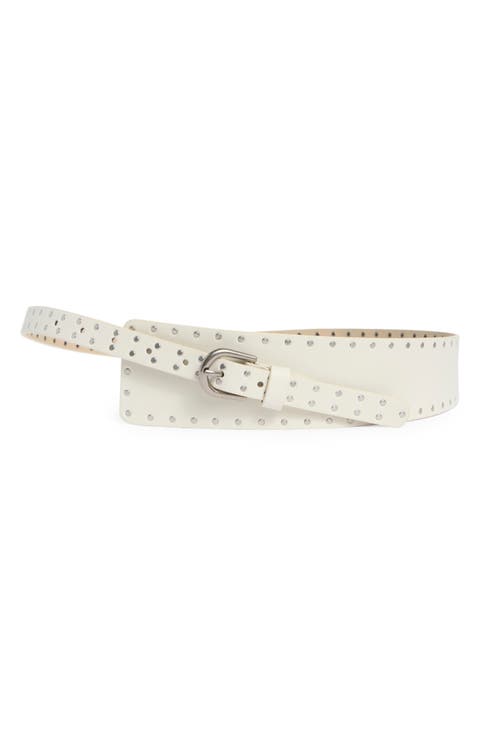 Asymmetric Studded Edge Belt