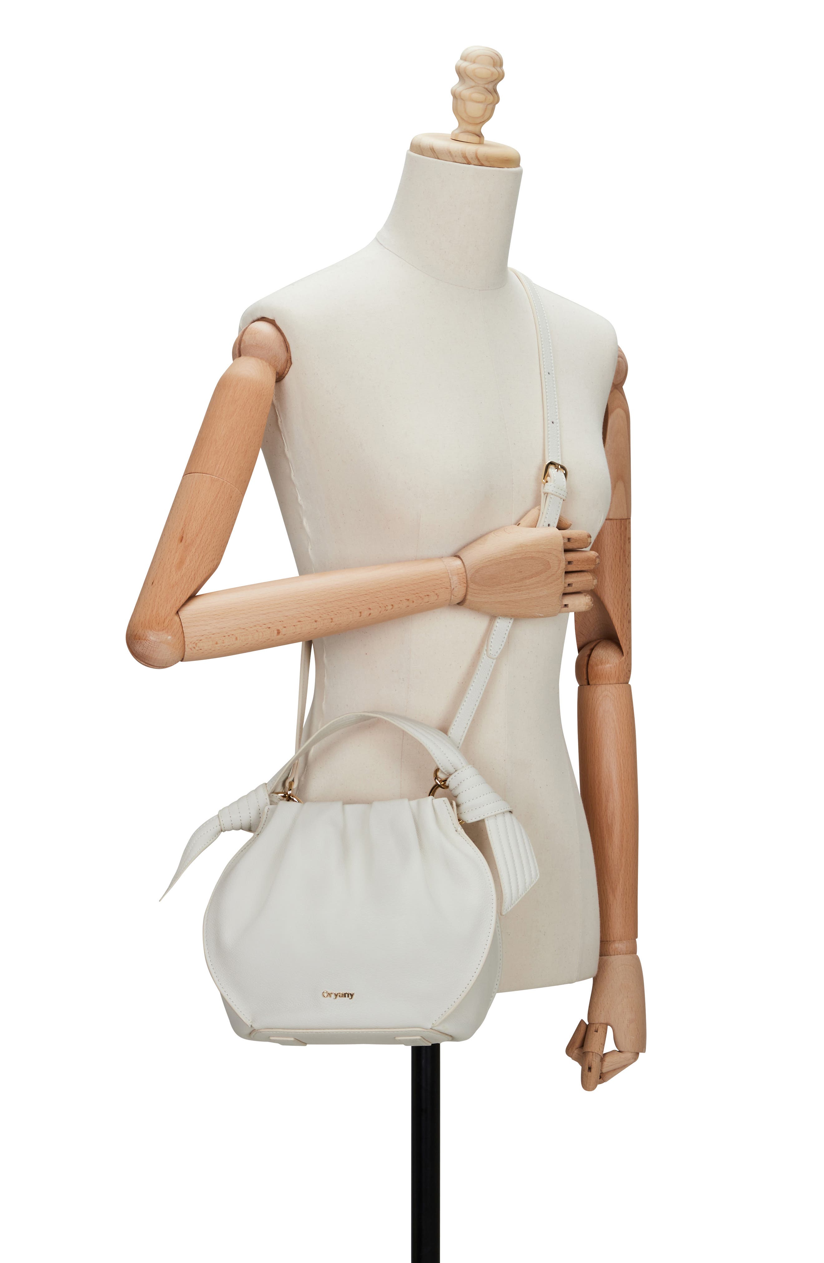Oryany Selena Leather Bucket Bag, Alternate, color, 