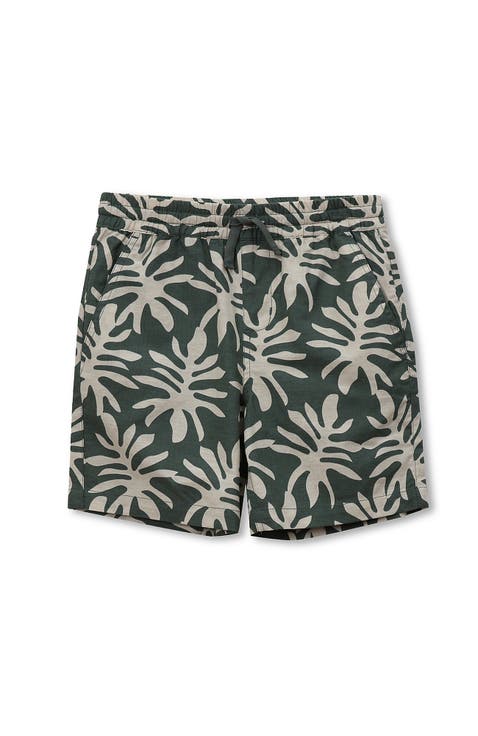 Boys Linen Slub Shorts