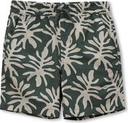 Lands' End Boys Linen Slub Shorts