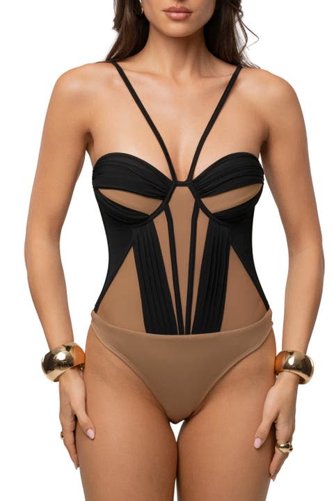 Illusion Contrast Bodysuit