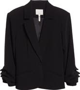 Cinq à Sept Le Petit Khloe Crop Blazer