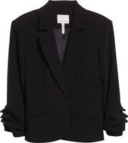 Cinq à Sept Le Petit Khloe Crop Blazer