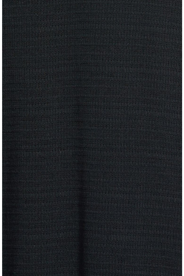 Asymmetrical Shadow Stripe Tee, Alternate, color, BLACK