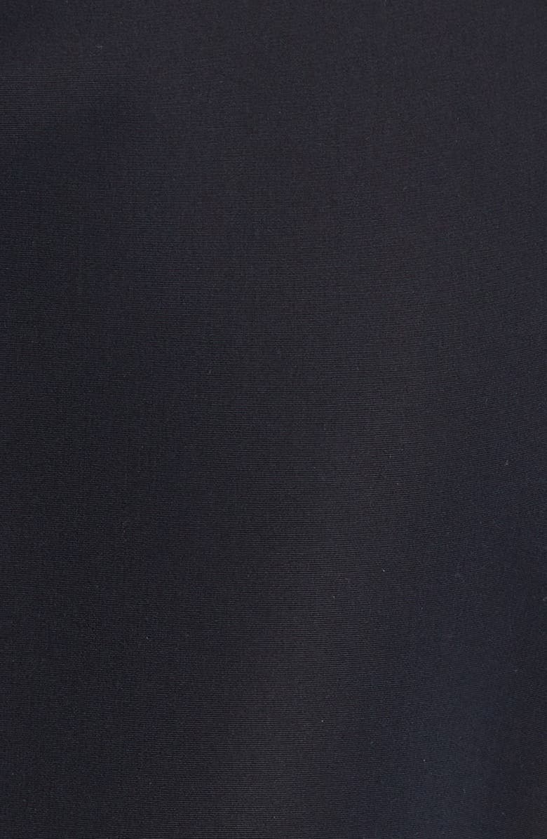 TOM FORD Shelton Cotton & Silk Poplin Tuxedo Jacket, Alternate, color, Black