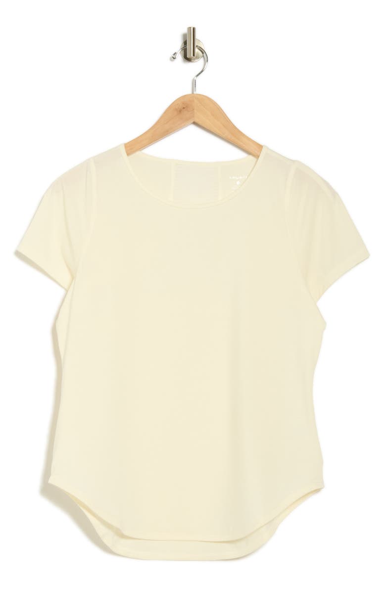 LAYER 8 Wisdom Performance T-Shirt, Alternate, color, Egret