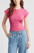 Treasure & Bond Pintuck Cotton T-Shirt