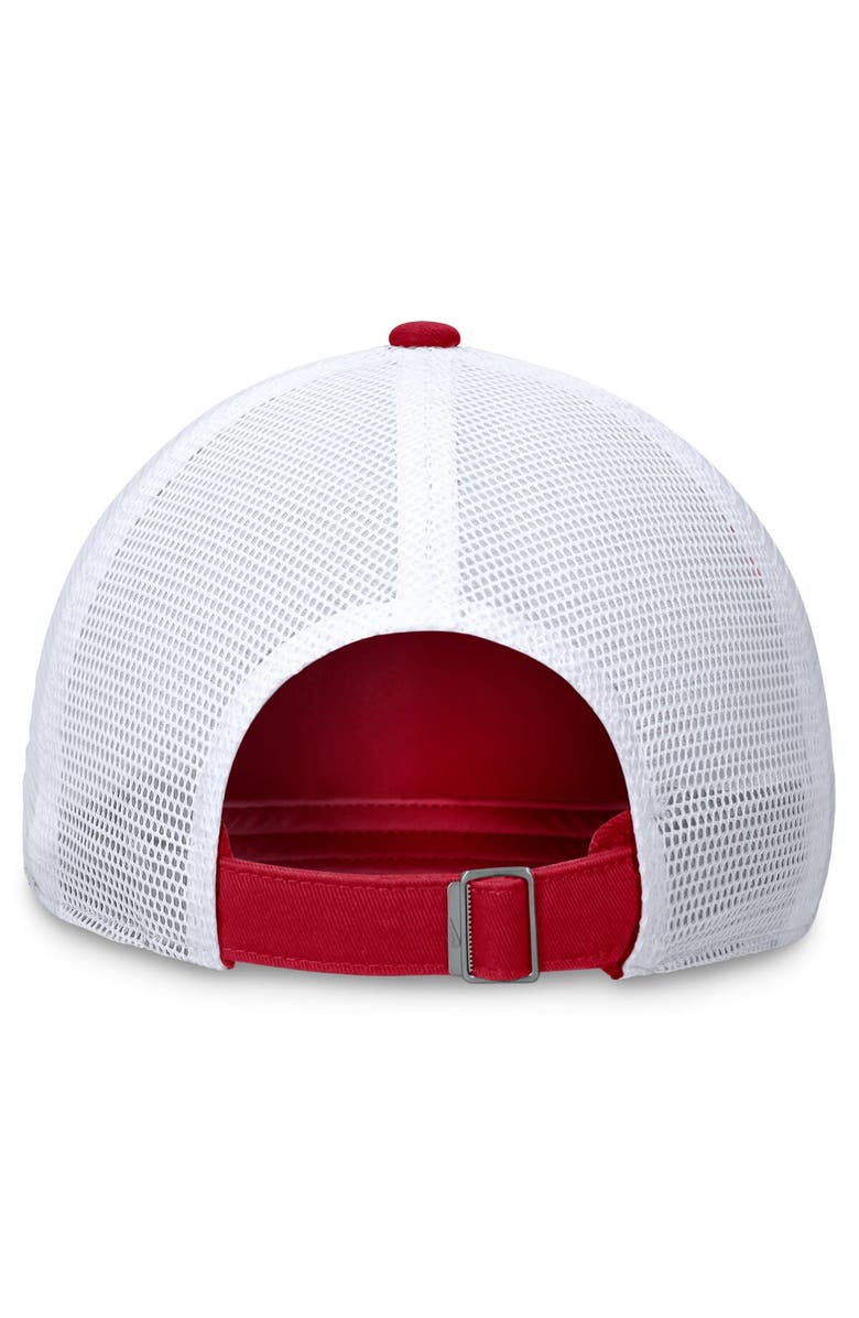 Nike Men's Nike Red Cincinnati Reds Wordmark Adjustable Trucker Hat, Alternate, color, 