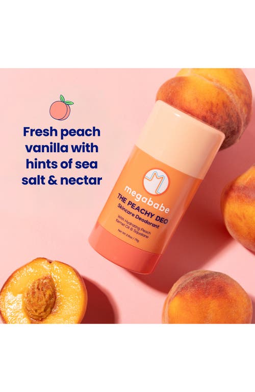 Megababe The Peachy Deo Skin Care Deodorant In No Color