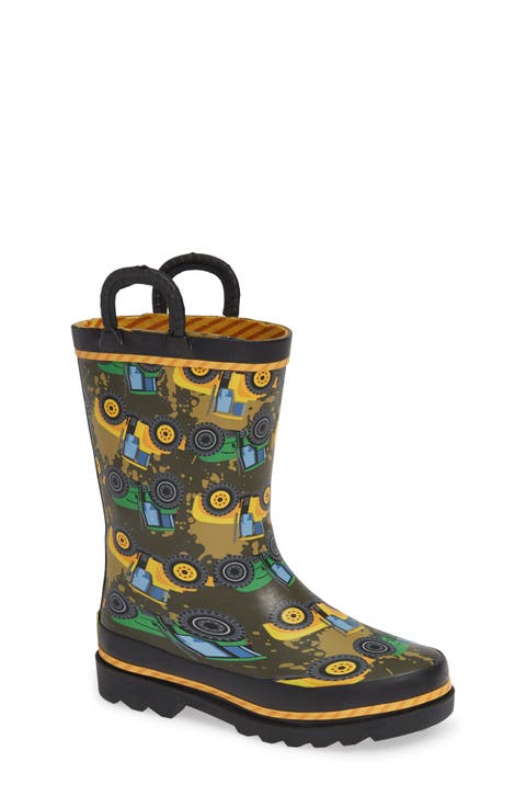Tractor Tough Rain Boot (Walker, Toddler, Little Kid & Big Kid)