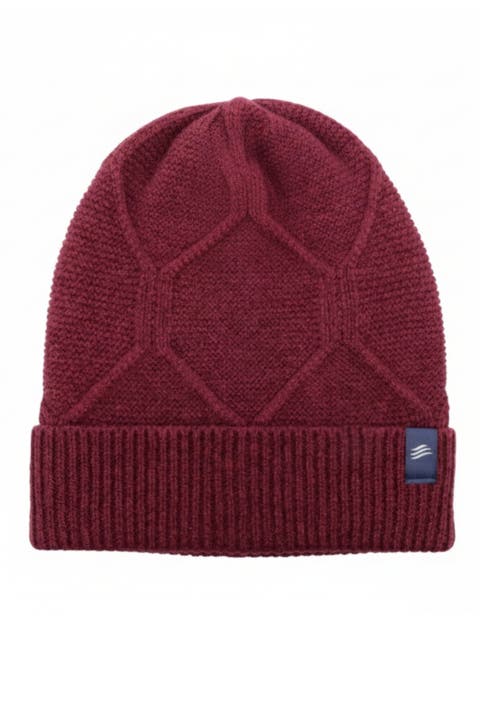 The Softest Ultra cozy Yak Yarn with Diamond Cable Knit Beanie