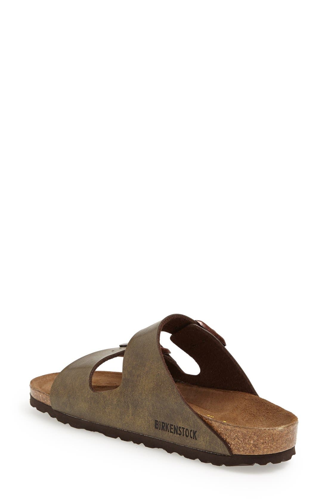 Arizona Birko-Flor Slide Sandal, Alternate, color, BRONZE