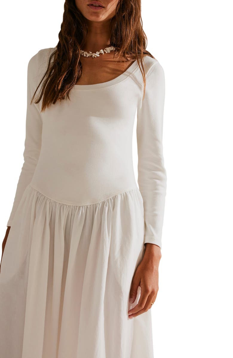 Free People Aelia Long Sleeve Maxi Dress, Alternate, color, 