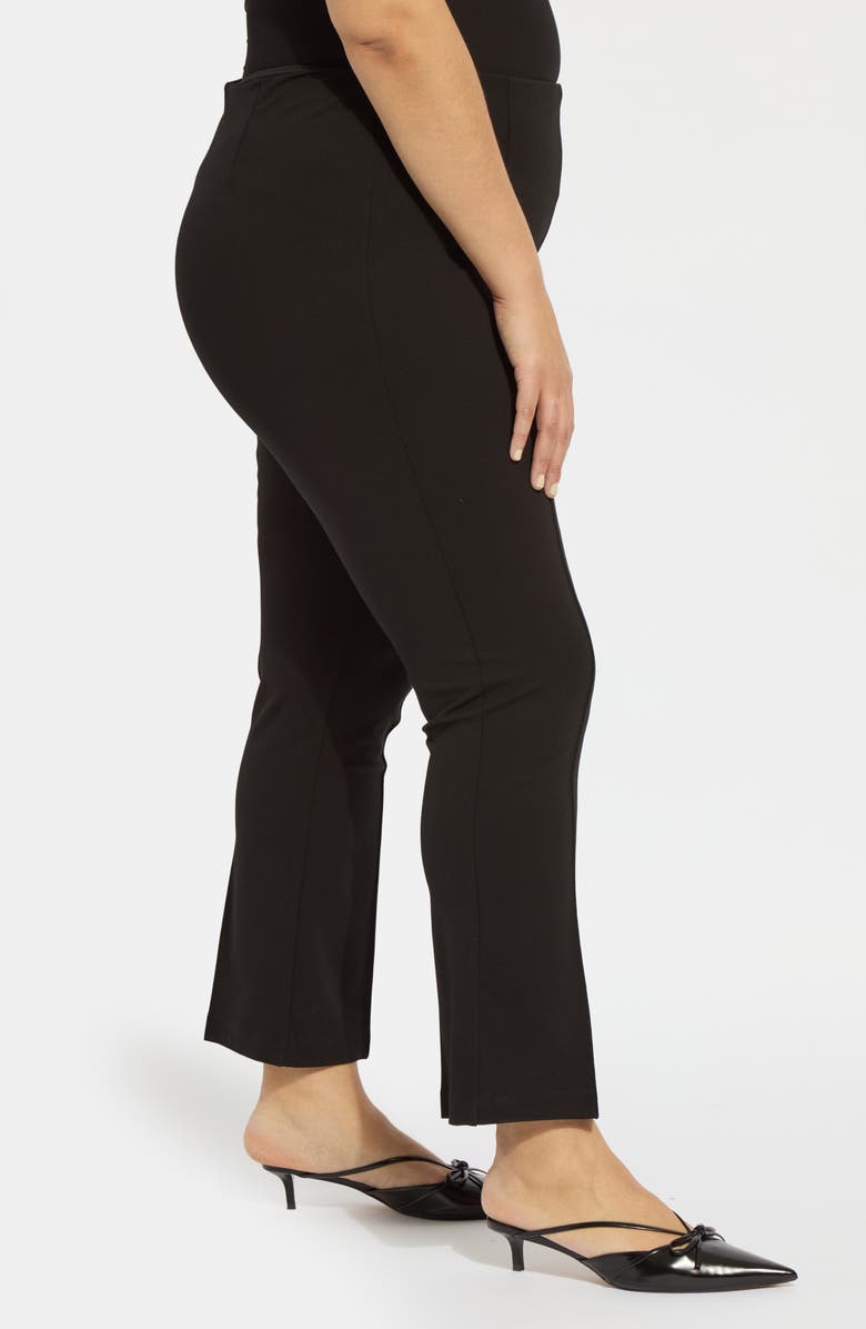 Lysse 'Lyssentials Elysse Stretch Ponte Ankle Pants, Alternate, color, Black