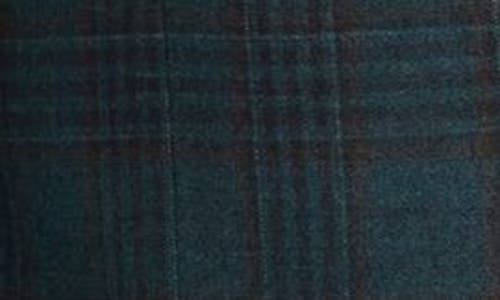 Jack Victor Midland Contemporary Fit Plaid Stretch Wool Sport Coat In Olive