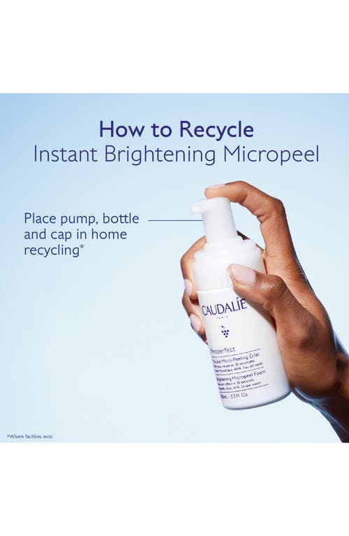 Caudalíe Vinoperfect Instant Brightening Micropeel In Transparent