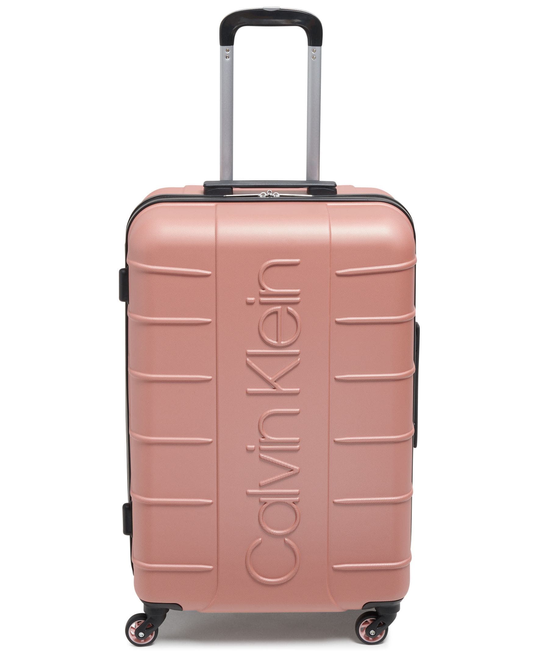 Calvin Klein Bowery 3 Piece Luggage Set, Alternate, color, Rose Gold