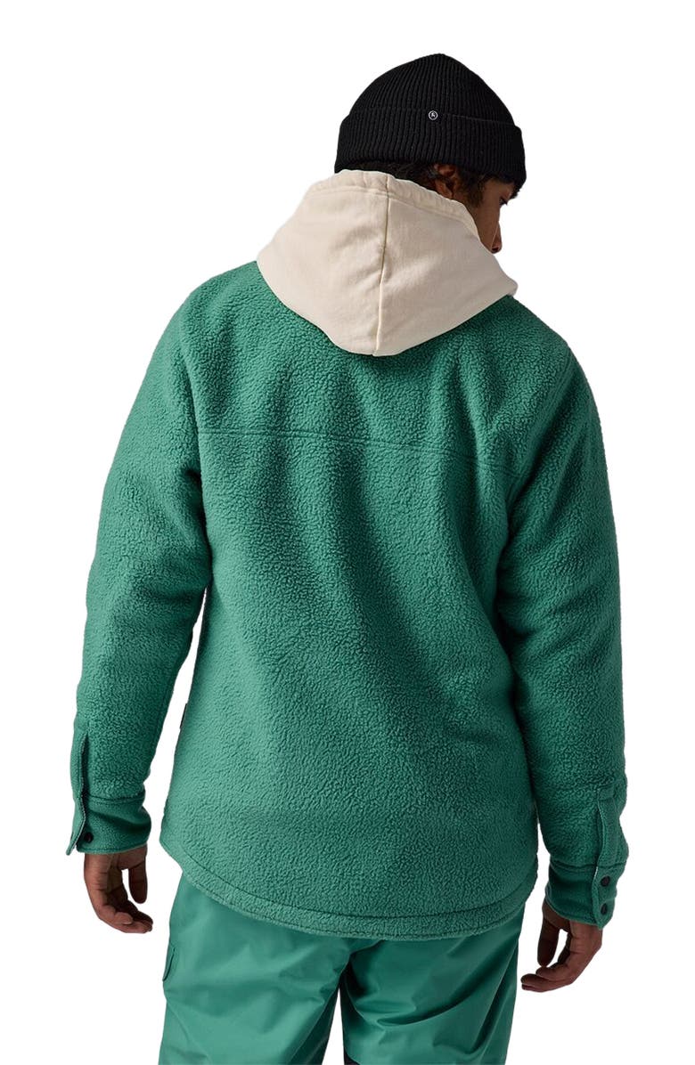 Backcountry Wander Pile-Fleece Shirt Jacket- Men's, Alternate, color, Gearhead Green