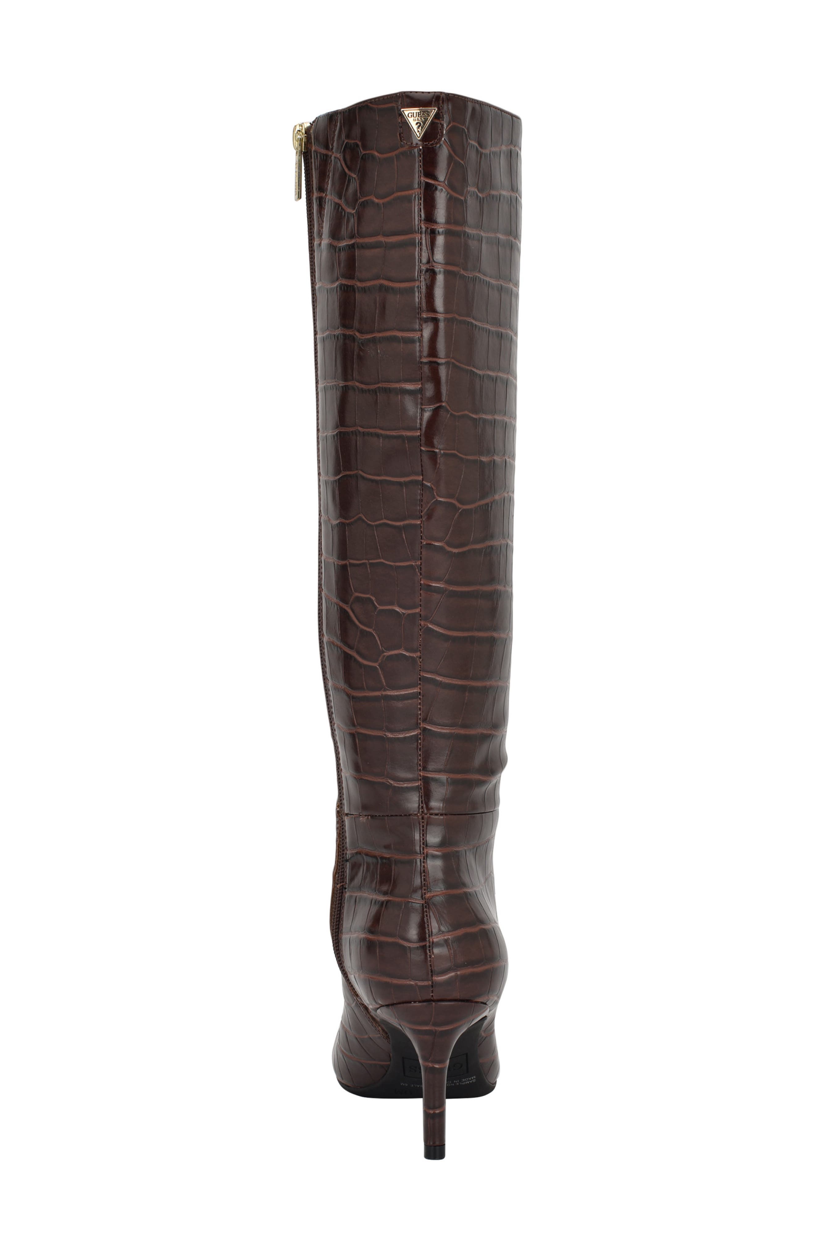 GUESS Wayla Stiletto Knee High Boot, Alternate, color, 