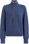 Varley Morwenna Half Zip Knit Sweatshirt