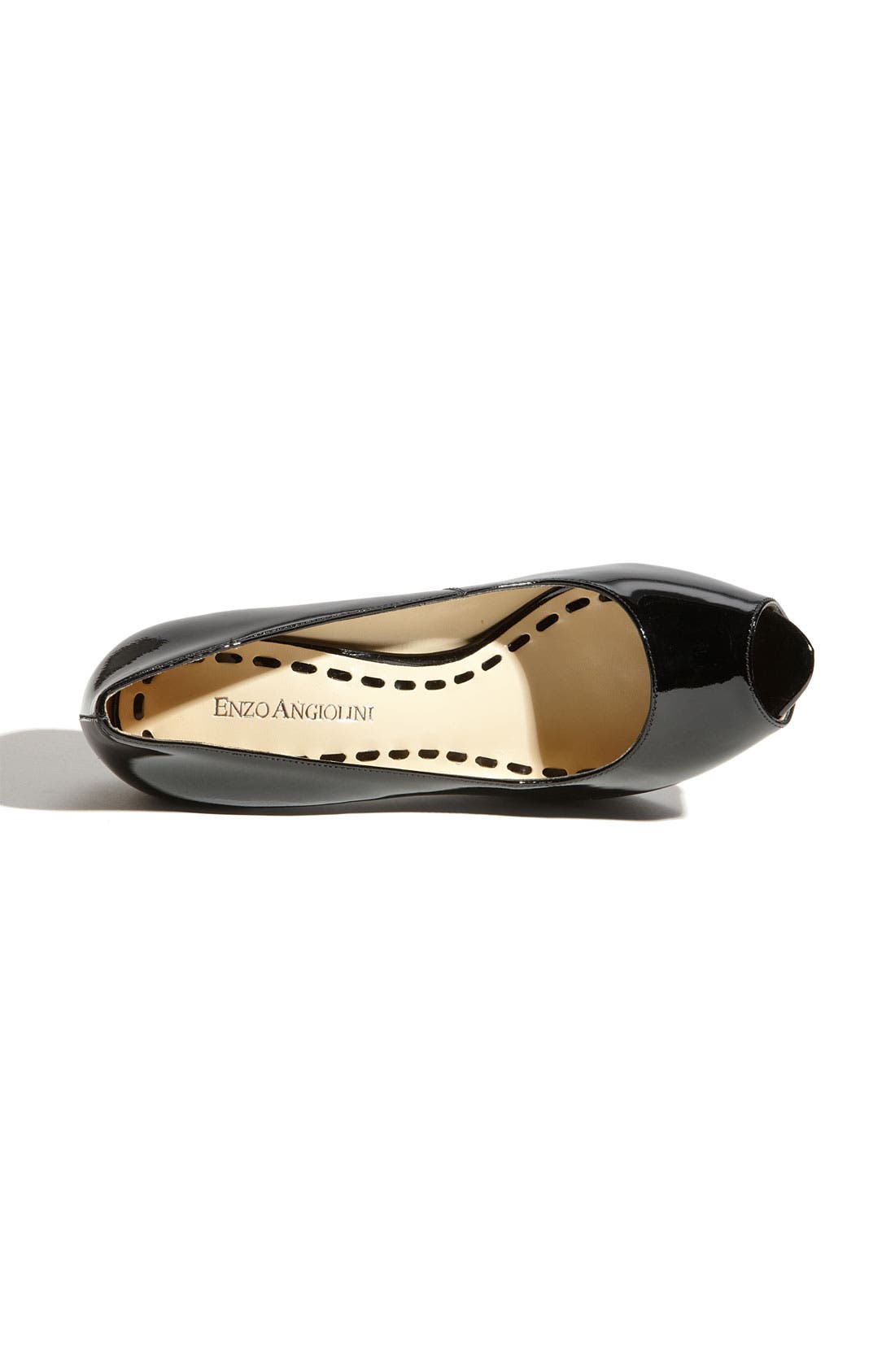 'Tanen' Pump, Alternate, color, BLACK PATENT