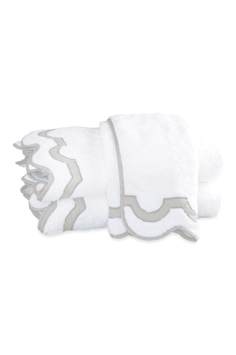 Mirasol Hand Towel, Main, color, SILVER