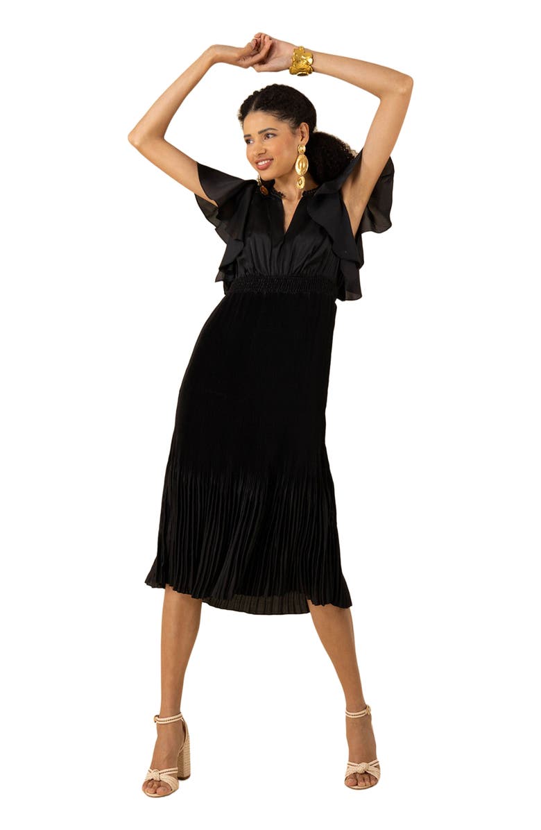 Hale Bob Della Solid Maxi Dress, Main, color, 