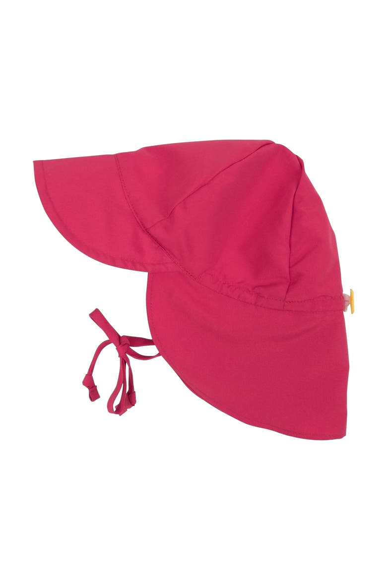 Flap Swim Hat, UPF 50+ Sun Protection, Main, color, Hot Pink