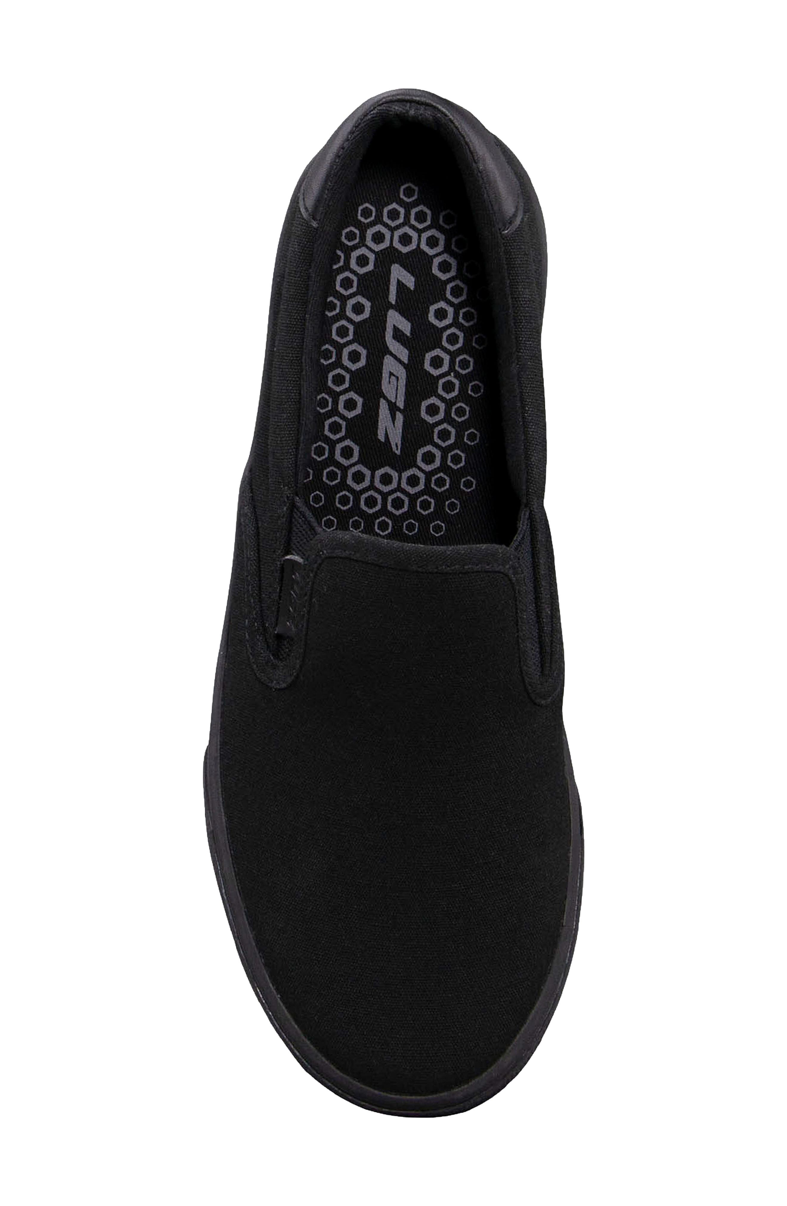 LUGZ Clipper Slip-On Sneaker - Wide Width, Alternate, color, Black