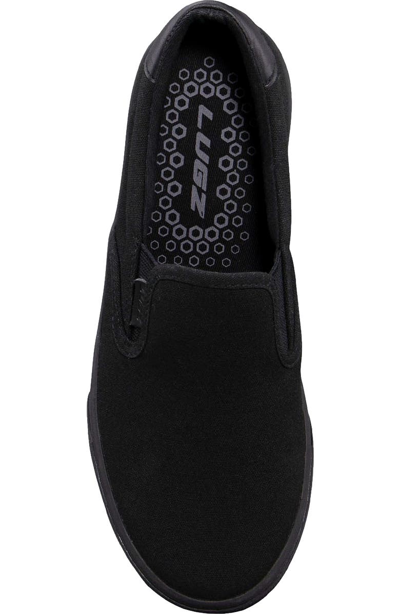 LUGZ Clipper Slip-On Sneaker - Wide Width, Alternate, color, Black