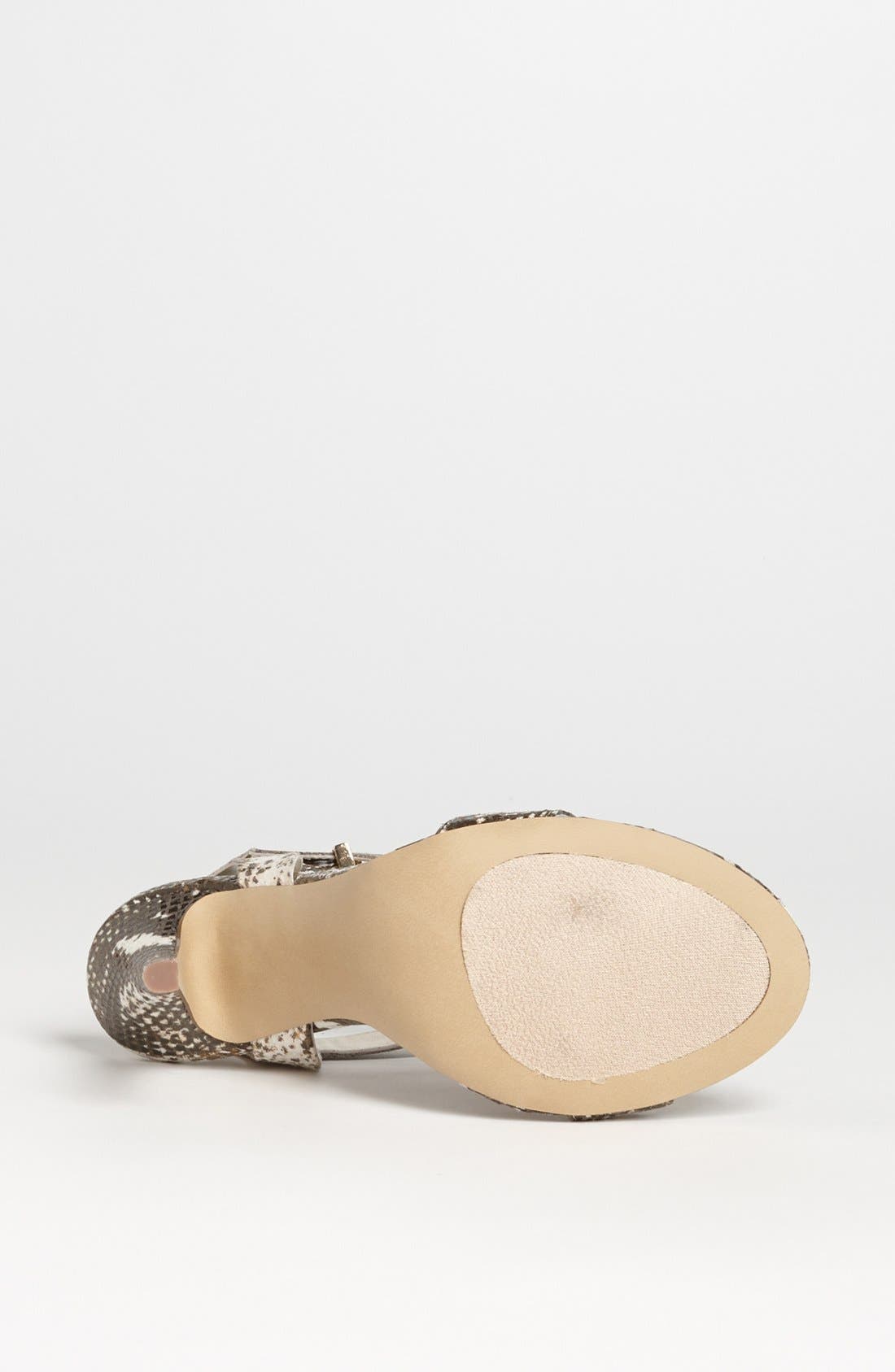 'Reya' Sandal, Alternate, color, NATURAL SNAKE