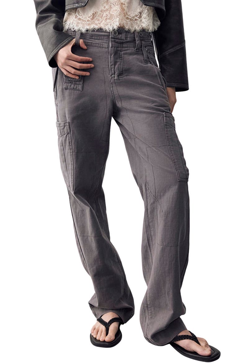 Tight Fuse Slim Cargo Pants, Main, color, CHARCOAL GREY