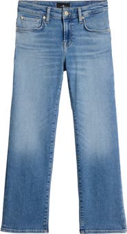 7 For All Mankind Calie Ankle Straight Leg Jeans