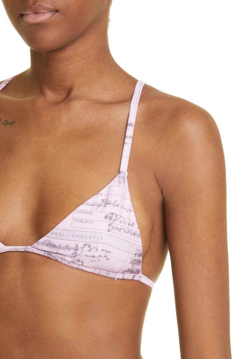 Paloma Wool Formula 1 Triangle Bikini Top, Alternate, color, 