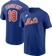Nike Men's Nike Darryl Strawberry Royal New York Mets Fuse Name & Number T-Shirt