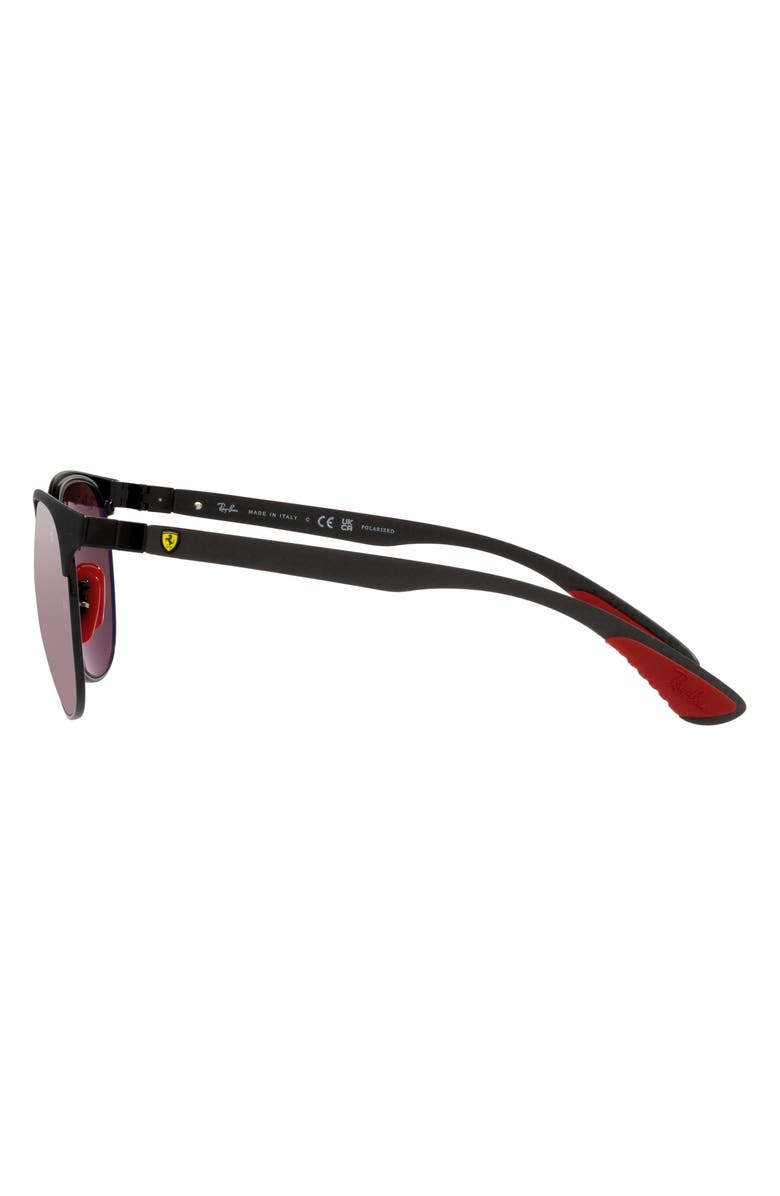 Ray-Ban x Scuderia Ferrari 53mm Polarized Phantos Sunglasses, Alternate, color, 