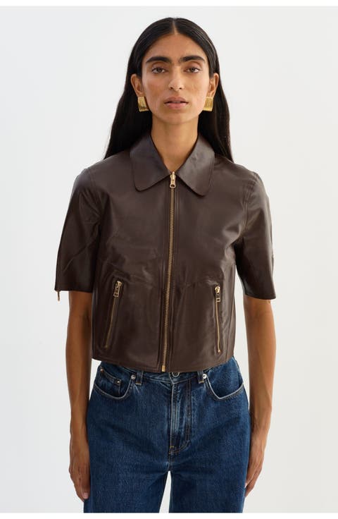 SEVANA | Reversible Leather Jacket