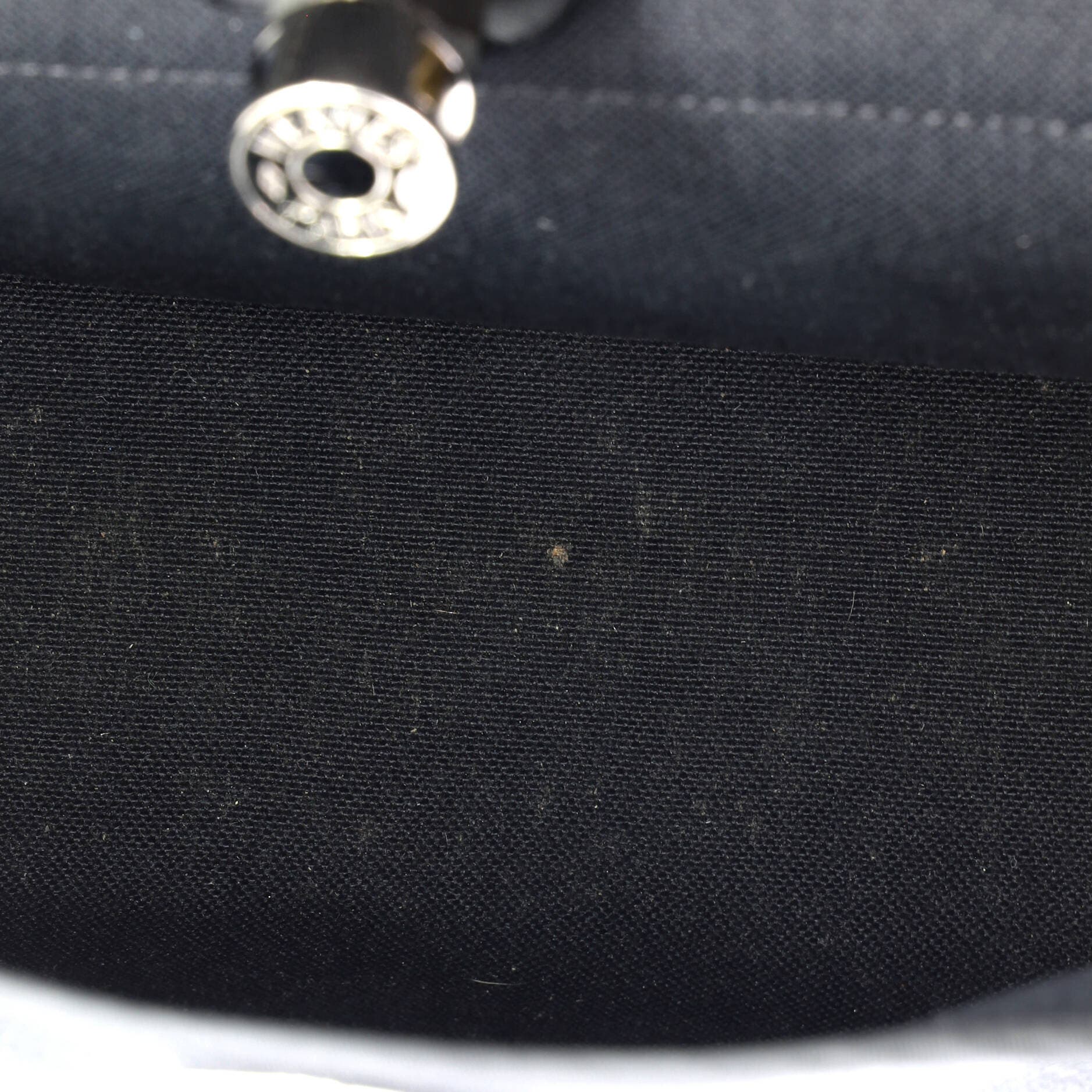 Pre-Owned Hermes Herbag Zip Leather and Toile 31, Alternate, color, 