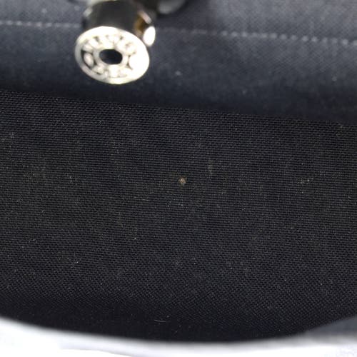 Pre-owned Hermes Hermes Herbag Zip Leather And Toile 31 In Black